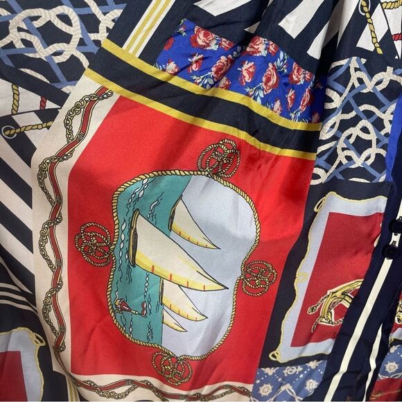 $288 unsubscribed Rivieara button front skirt NWT SIZE 6 - Picture 8 of 12